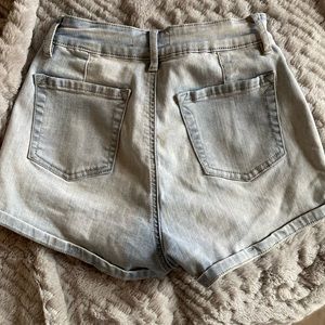 Kendall and Kylie high rise shorts
